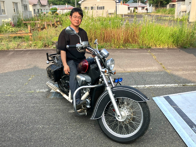 帯広店でお預かりしたホンダ CB400