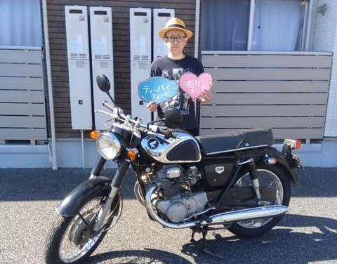 仙台パーツ店でお預かりしたホンダ CD250