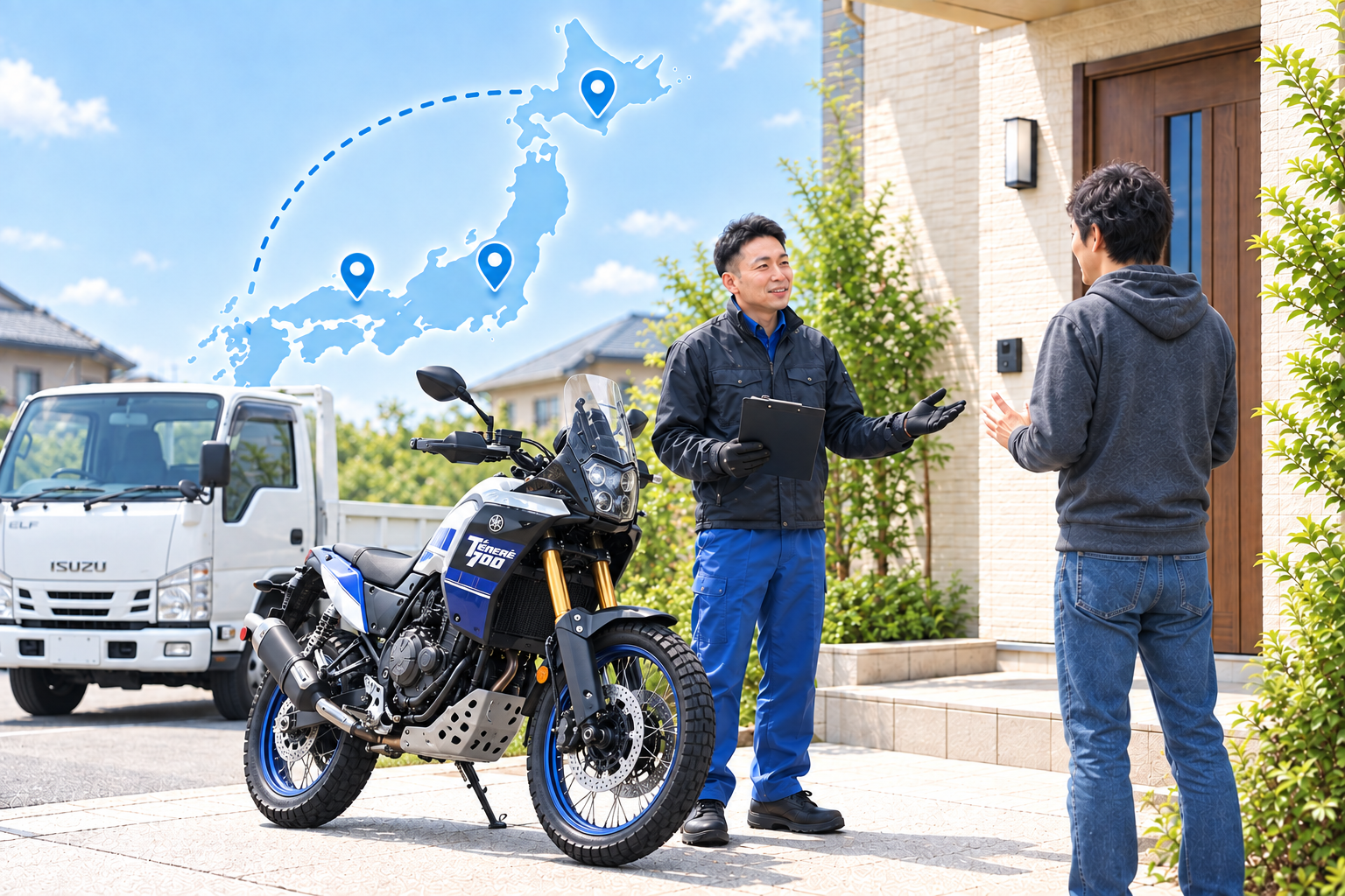 全国どこでもスタッフが引取りに伺います
